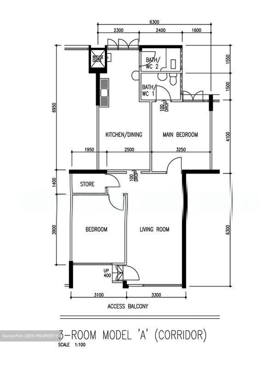 Blk 112 Tampines Street 11 (Tampines), HDB 3 Rooms #566636171
